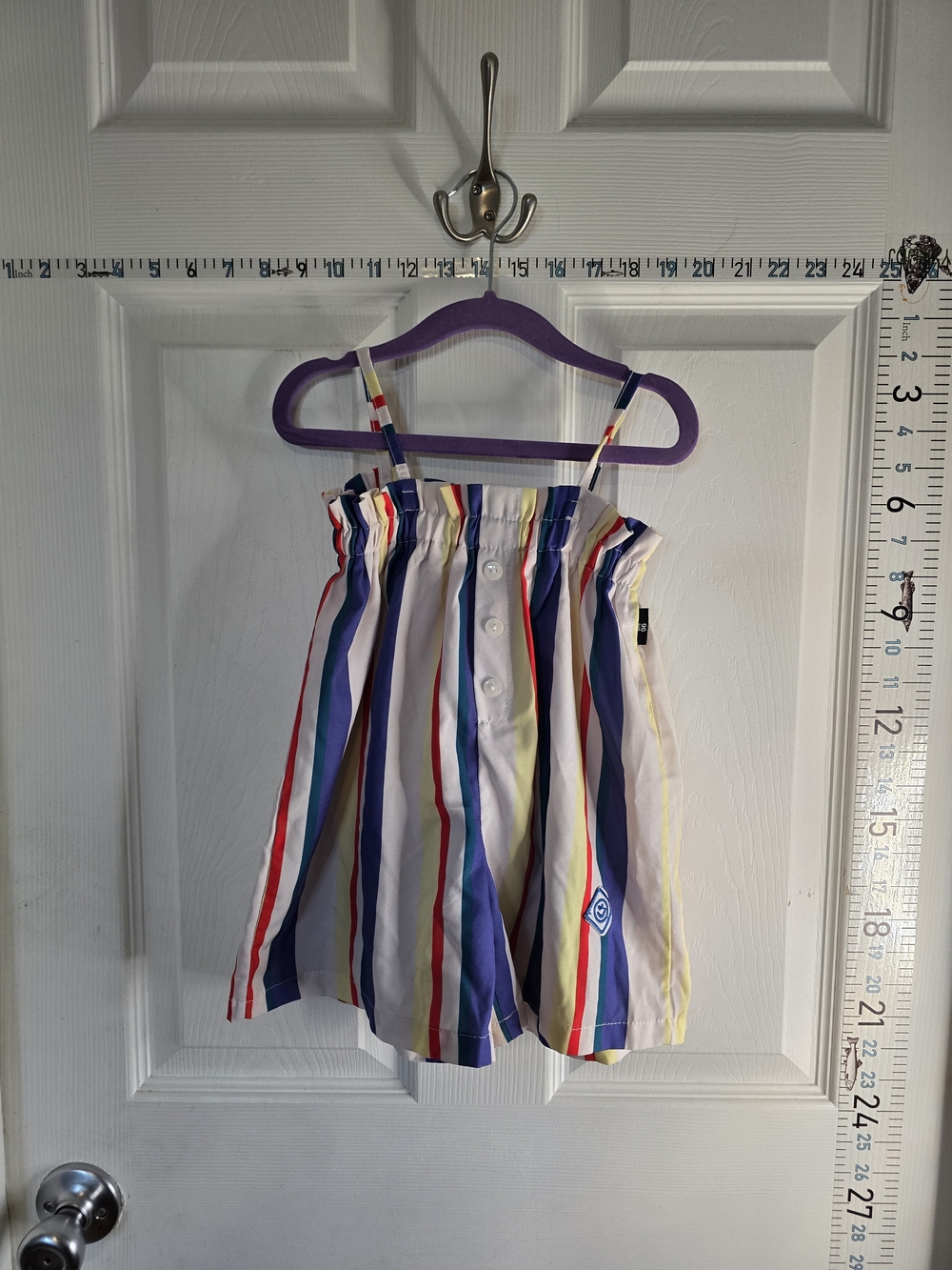 Kids Multicolor Striped Cotton Shorts - Lightweight Summer Bottoms